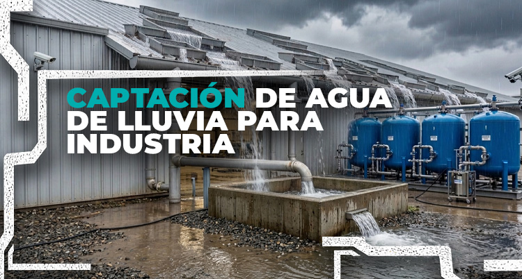 Captación de agua de lluvia para industria